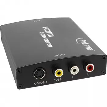 InLine HDMI-naar-S-Video-converter + RCA-audio-converter