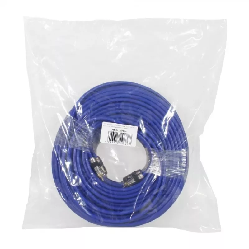 InLine Premium RCA-audiokabel 2x RCA-stekker / stekker verguld 30 m