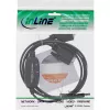 InLine USB 2.0 naar 2x seriële adapterkabel USB Type-A naar 2x 9-pins Sub-D stekker 1,5 m