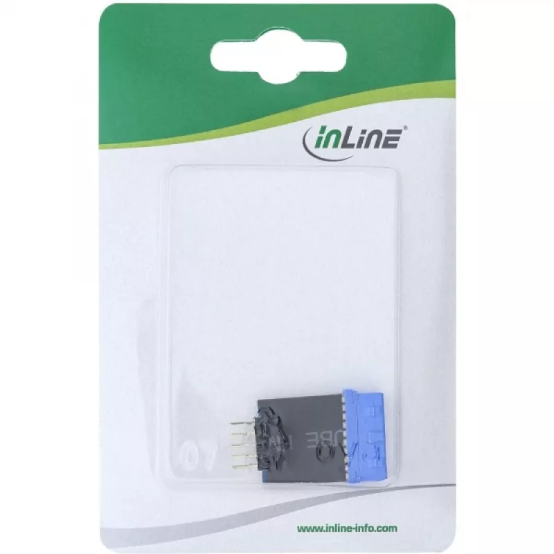 InLine USB 3.0 naar 2.0 adapter intern USB3.0 19 pin naar USB2.0 intern apparaat