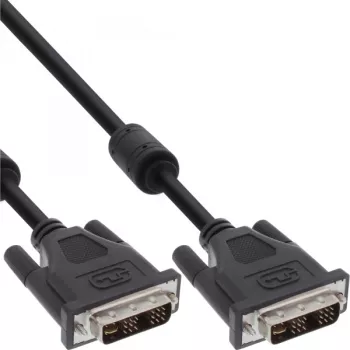 DVI-I-kabel 24+5 M/M Dual Link InLine 17793 3 m