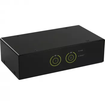 InLine desktop KVM-switch, 2 poorten, HDMI, USB 3.0 hub, met audio