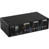 InLine desktop KVM-switch, 2 poorten, HDMI, USB 3.0 hub, met audio