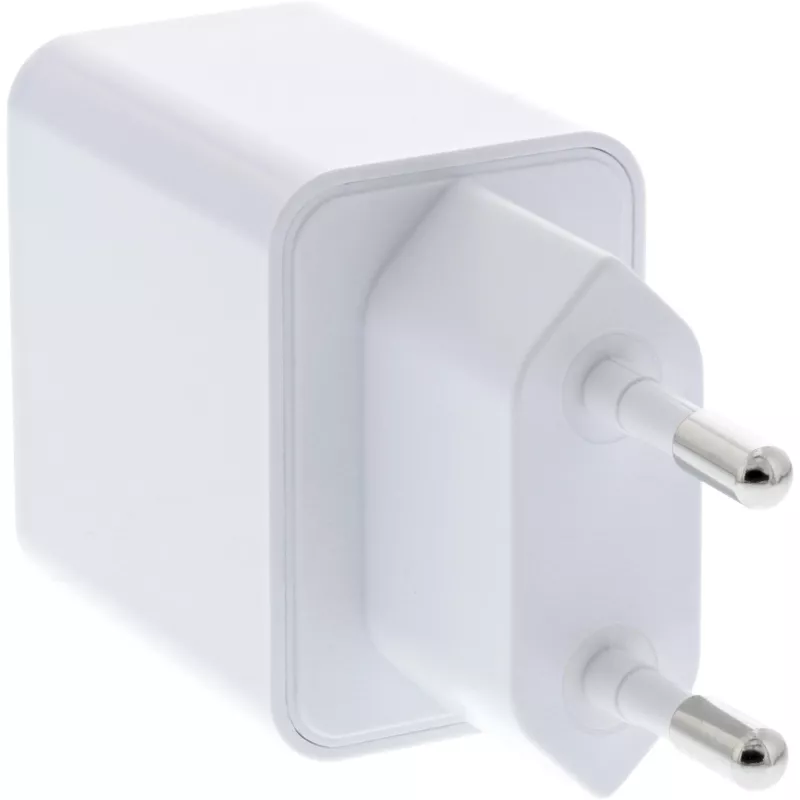 InLine USB-voeding single, 100-240V naar 5V/2,5A, wit
