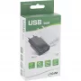 InLine USB-voeding DUO, 2 poorten 100-240VAC naar 5V / 2.1A wit
