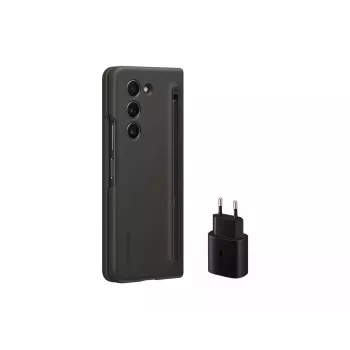 Samsung EF-OF94KKBEGWW starterspakket voor Galaxy Z Fold5, Slim S Pen-hoes + TA800-netadapter (zonder kabel), grafiet