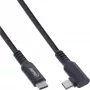 InLine USB 3.2 Gen.1-kabel, USB Type-C-stekker/stekker haaks voor VR, zwart, 5 m