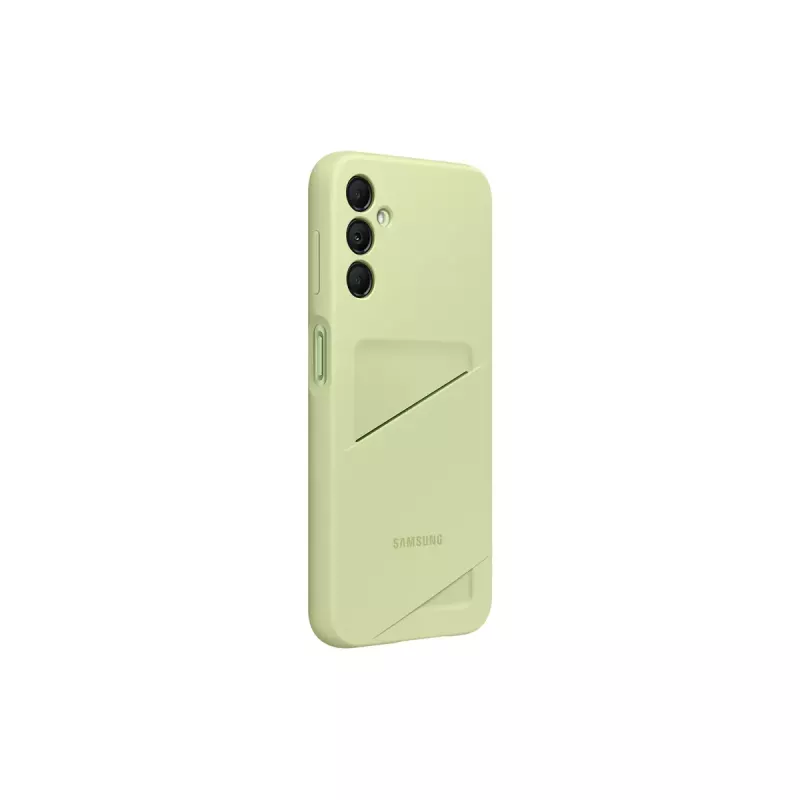 Samsung EF-OA146 achterkant met pasjesvak voor Galaxy A14 / A14 5G, TPU, limoen