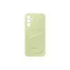 Samsung EF-OA146 achterkant met pasjesvak voor Galaxy A14 / A14 5G, TPU, limoen