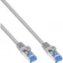 InLine 72601 netwerkkabel grijs 1 m Cat6a S/FTP (S-STP)