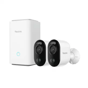 Basiseenheid Reolink Hub 1 met 2x Argus Series B310 indoor wit