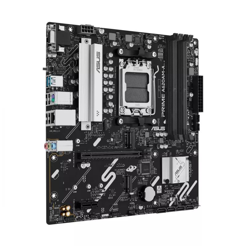 Moederbord ASUS PRIME A620AM-A-CSM, A620, AM5, Micro ATX
