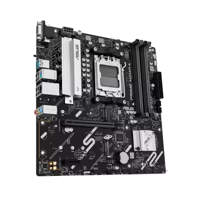 Moederbord ASUS PRIME A620AM-A-CSM, A620, AM5, Micro ATX