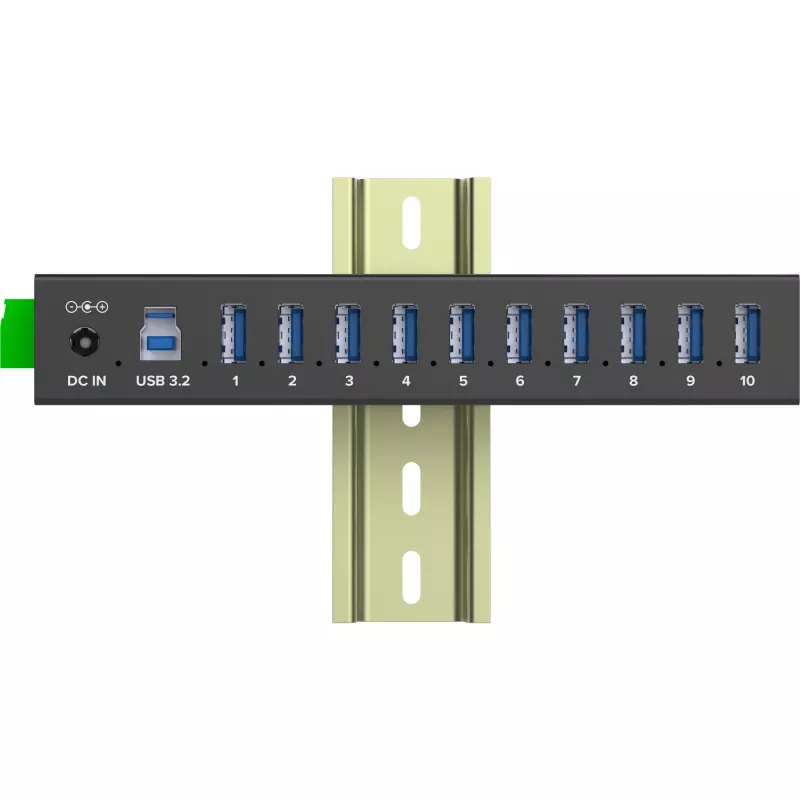 InLine 35396C interfacehub USB 3.2 Gen 1 (3.1 Gen 1) Type-B 5000 Mbit/s zwart