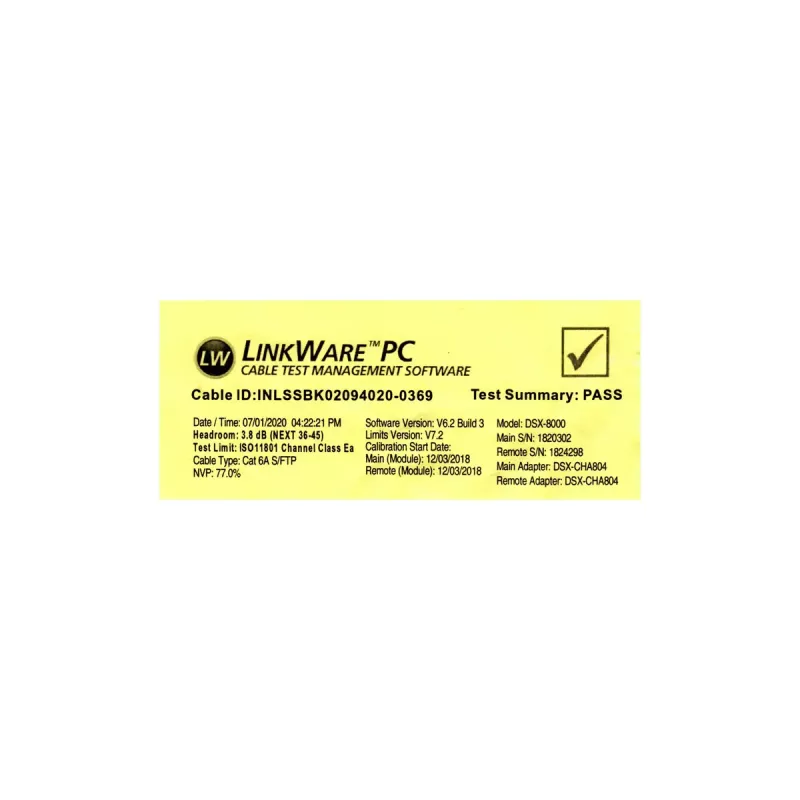 InLine B-76833 Bulk-Pack van 150 patchkabels, S/FTP PiMf, Cat.6A, LSZH, koper, grijs, 0,3 m