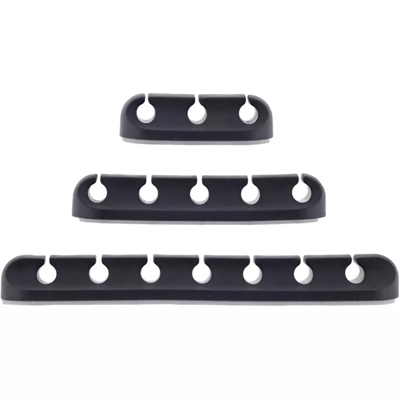 InLine 59971B Kabelorganizer universeel kabelclip zwart