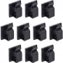 InLine 59971E Kabelmanager universeel kabelhaak zwart 10 st.