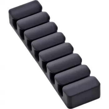 InLine 59971L Kabelclip universeel kabelclip zwart 5 stuks
