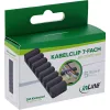InLine 59971L Kabelclip universeel kabelclip zwart 5 stuks