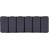 InLine 59971K Kabelorganizer universeel kabelclip zwart 5 st.