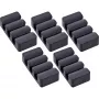 InLine 59971J Kabelorganizer universeel kabelclip zwart 5 stuks