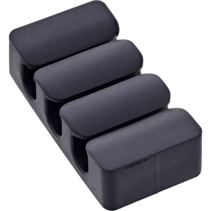 InLine 59971J Kabelorganizer universeel kabelclip zwart 5 stuks