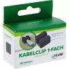 InLine 59971I Kabelclip universeel kabelclip zwart 10 stuks