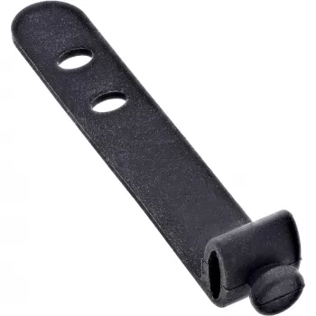 InLine 59972B Kabelbinder ladderkabelbinder siliconen zwart 10 st.
