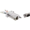 InLine adapter 9-pins Sub-D stekker RJ45 bus metaalgecoat 68889M