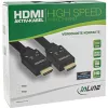 InLine HDMI-actiefkabel, HDMI High Speed met Ethernet, M/M, nylon gevlochten, 15 m