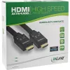 InLine HDMI-actiefkabel, HDMI High Speed met Ethernet, M/M, nylon gevlochten, 25 m