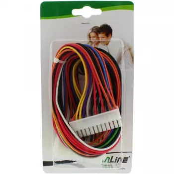 InLine moederbordkabel ATX 24-pins stekker / bus 0,45 m