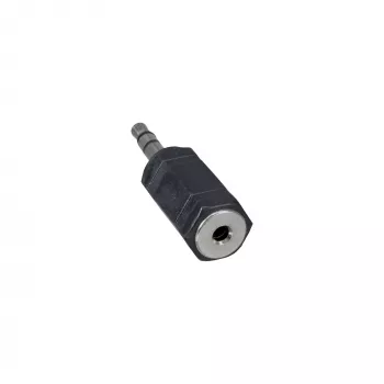 Audio-adapter 2,5 mm jackbus / 3,5 mm jackstekker stereo InLine 99309