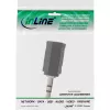 Audio-adapter 2,5 mm jackbus / 3,5 mm jackstekker stereo InLine 99309