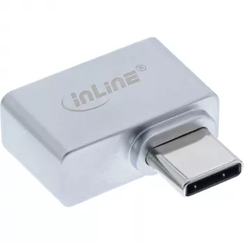 InLine USB-C-vingerafdrukscanner Windows Hello compatibel 21 mm x 22 mm x 9 mm