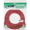 InLine patchkabel F/UTP Cat.5e rood 10m