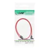 InLine SATA-kabel voor 150-/300-/600-SATA-verbindingen haaks met vergrendelingen, 90°, 0,3m