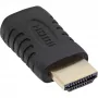 HDMI-adapter InLine 17691G HDMI-stekker / mini-HDMI-bus verguld