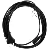 InLine netkabel, Eurostekker / Euro8-stekker, zwart, 10 m
