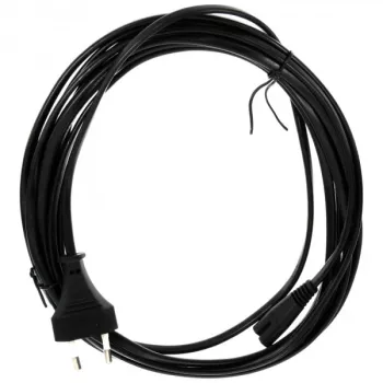 InLine netkabel, Eurostekker / Euro8-stekker, zwart, 10 m