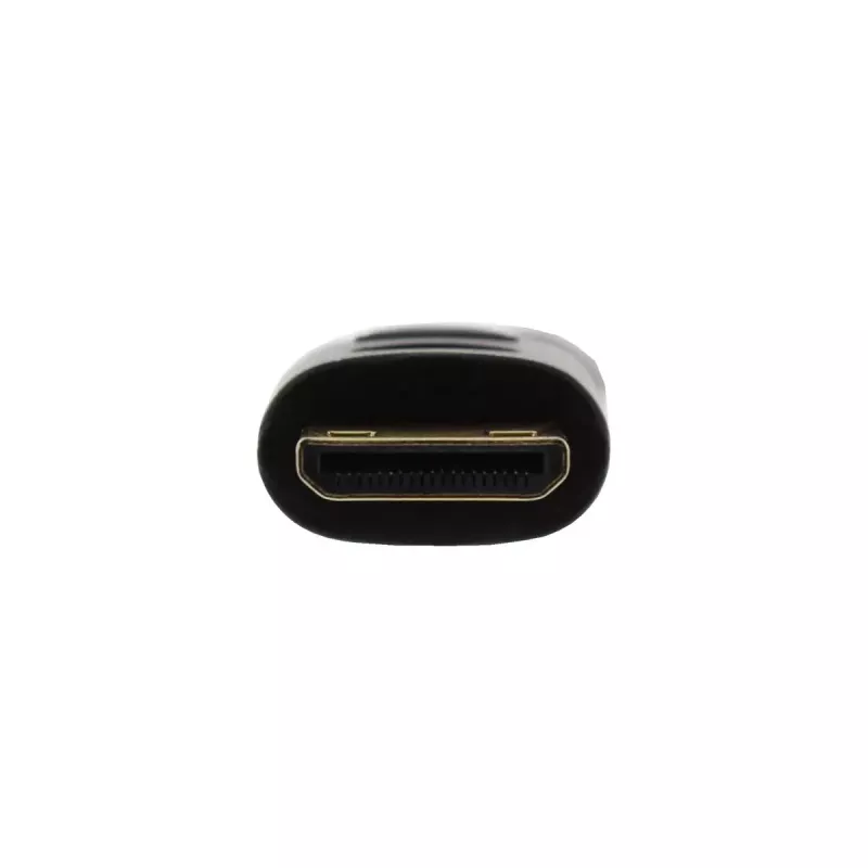 InLine High Speed HDMI-kabel met Ethernet, AM/CM, superplat, zwart/goud, 1,8 m