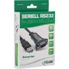 USB 2.0 naar serieel adapterkabel InLine 33306I 0,25 m zwart