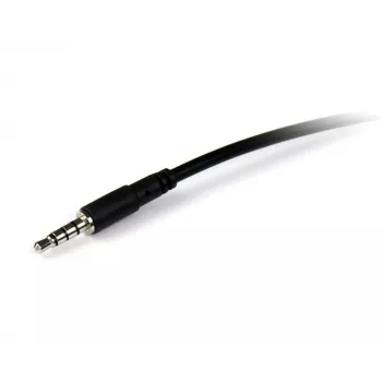 StarTech.com 2 m 3,5 mm 4-polige TRRS headset-verlengkabel – stekker/bus