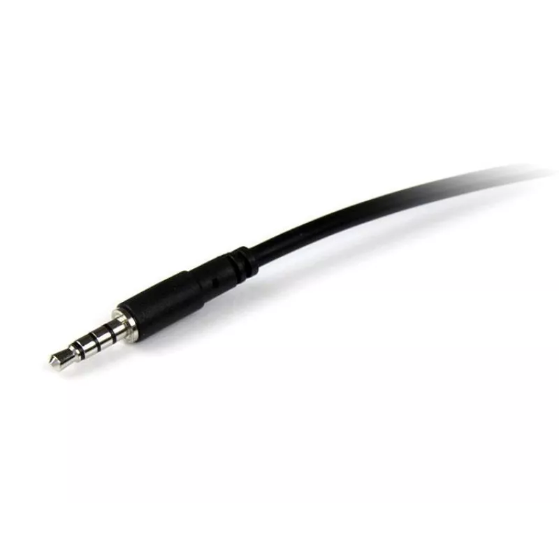StarTech.com 2 m 3,5 mm 4-polige TRRS headset-verlengkabel – stekker/bus