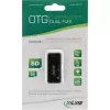 InLine OTG-kaartlezer Dual Flex voor SD, microSD met USB-poort en 2 kaartsleuven