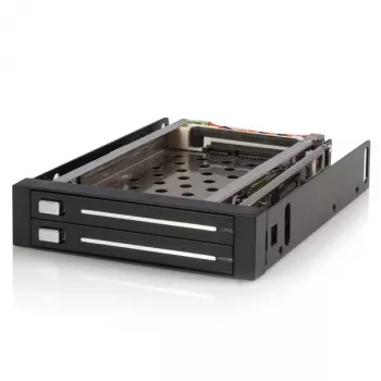 StarTech.com 2-drive 2,5 inch trayless Hot-Swap SATA mobiele rack-backplane