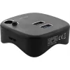 InLine USB 3.0-multi-adapter, 2x USB-A, RJ45, SD/microSD-kaartlezer, zwart