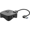 InLine USB 3.0-multi-adapter, 2x USB-A, RJ45, SD/microSD-kaartlezer, zwart
