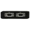 StarTech.com 2-poorts zwarte USB-KVM-switchkit met audio en kabels