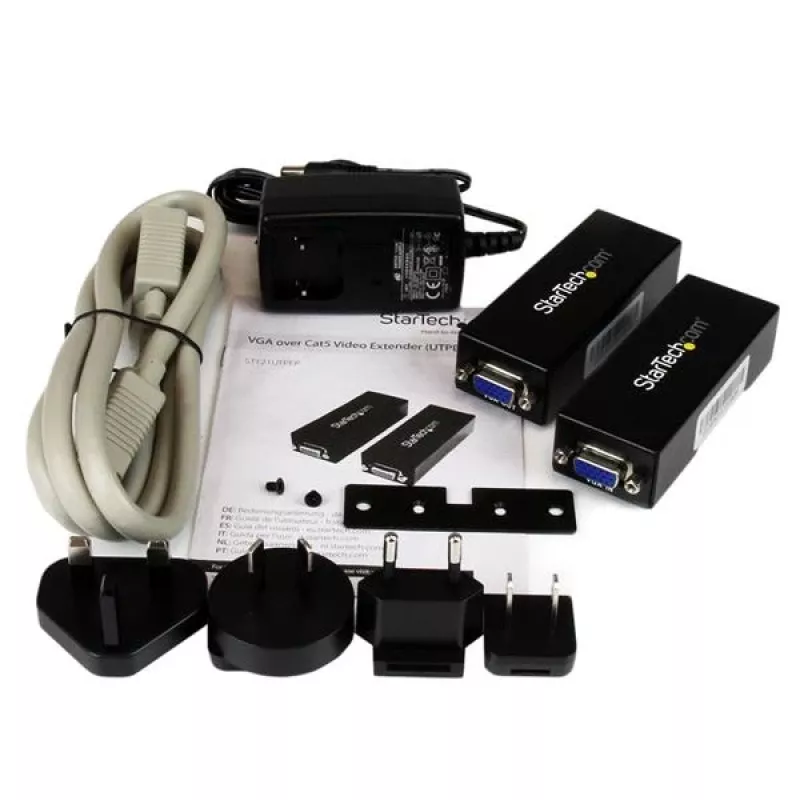 StarTech.com VGA-naar-Cat5-monitorverlengkit (250 ft/80 m) - VGA-Cat5-extender